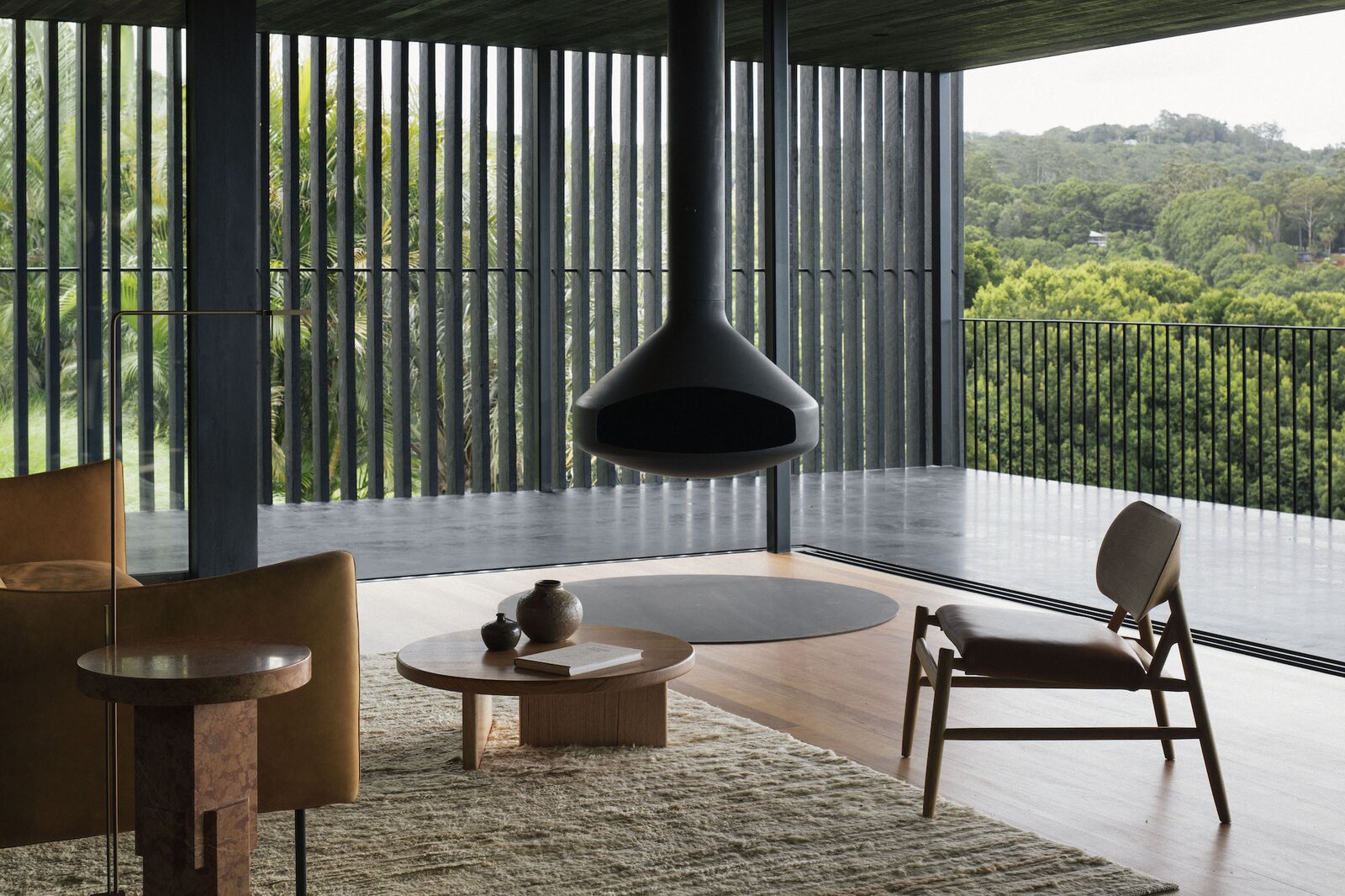 Photo 6 of 9 in This Jet-Black Home in Australia Keeps Its Cool in More ...