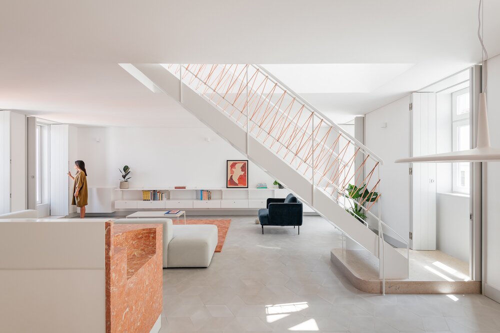 Photo 6 of 13 in A Lisbon Apartment Building Is Brought Back to Life ...