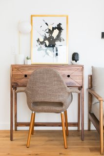The apartments feature artwork from a collection of local artists.
