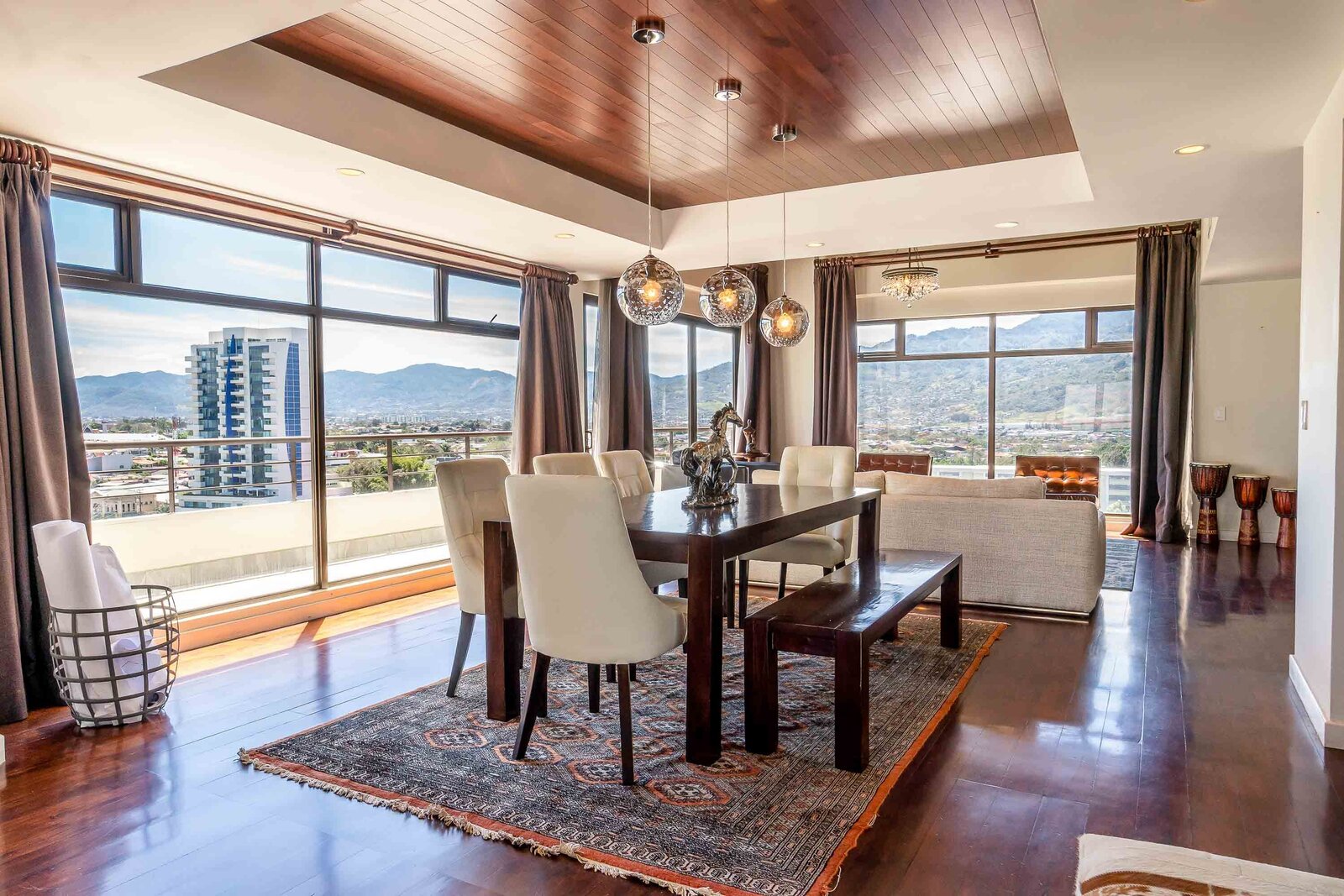 Illustration of Park View Penthouse Hawaiian Decor Ideas