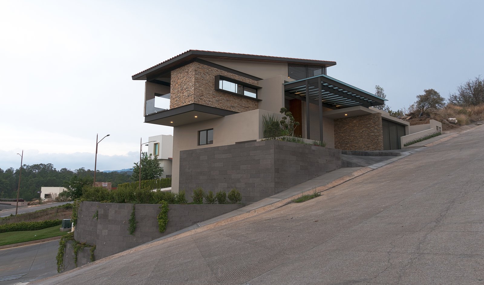 House On The Hill Modern Home In Morelia Michoacan Mexico By On Dwell