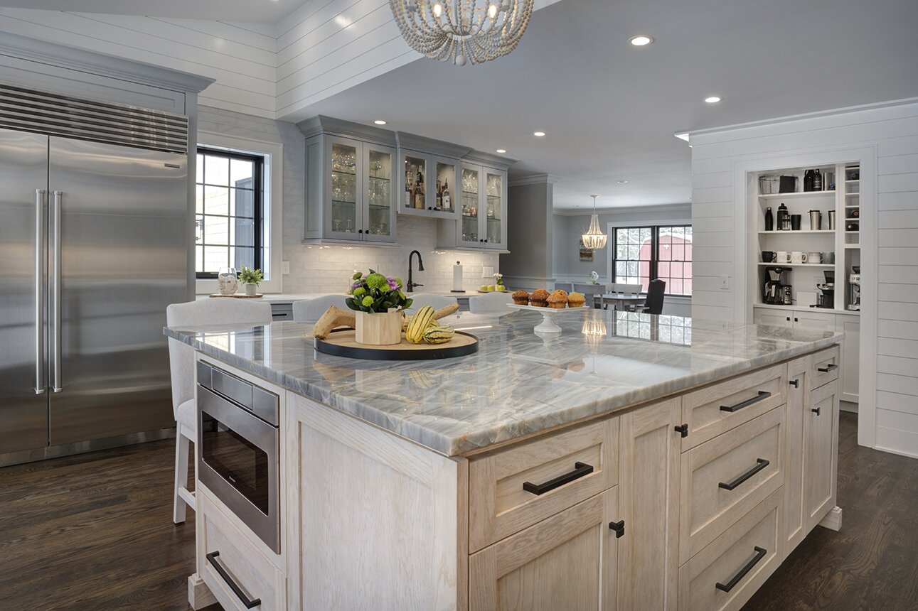 Photo 6 of 38 in Milford Coastal Stunner Kitchen by Design by the ...