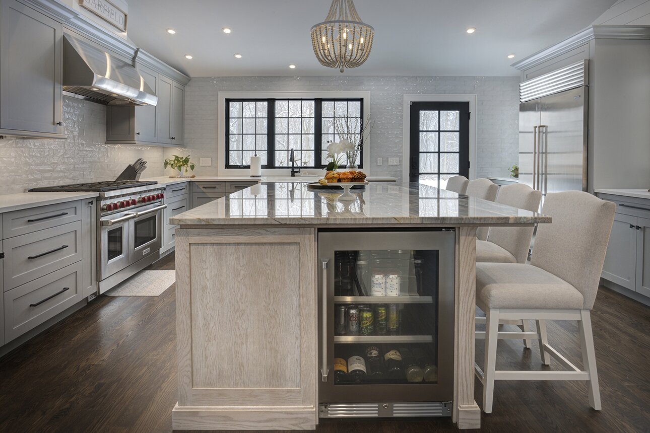 Photo 3 of 38 in Milford Coastal Stunner Kitchen by Design by the ...