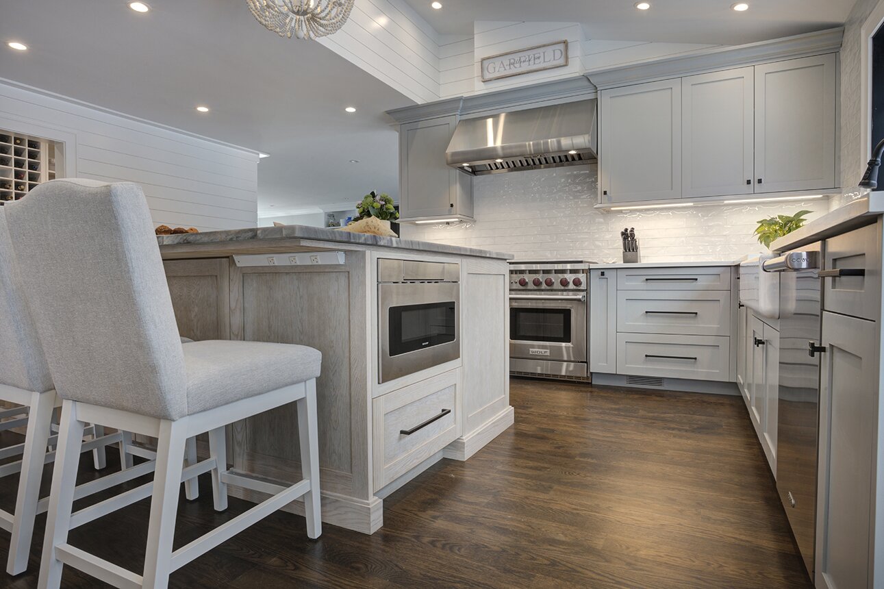 Photo 13 of 38 in Milford Coastal Stunner Kitchen by Design by the ...