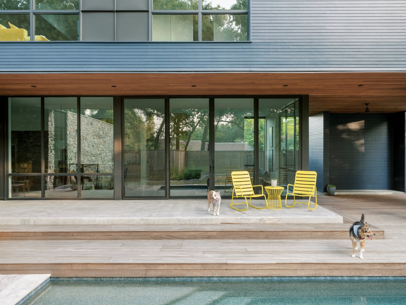 Photo 15 of 15 in Tile, Texas Stone, and Concrete Rule in This Soaring