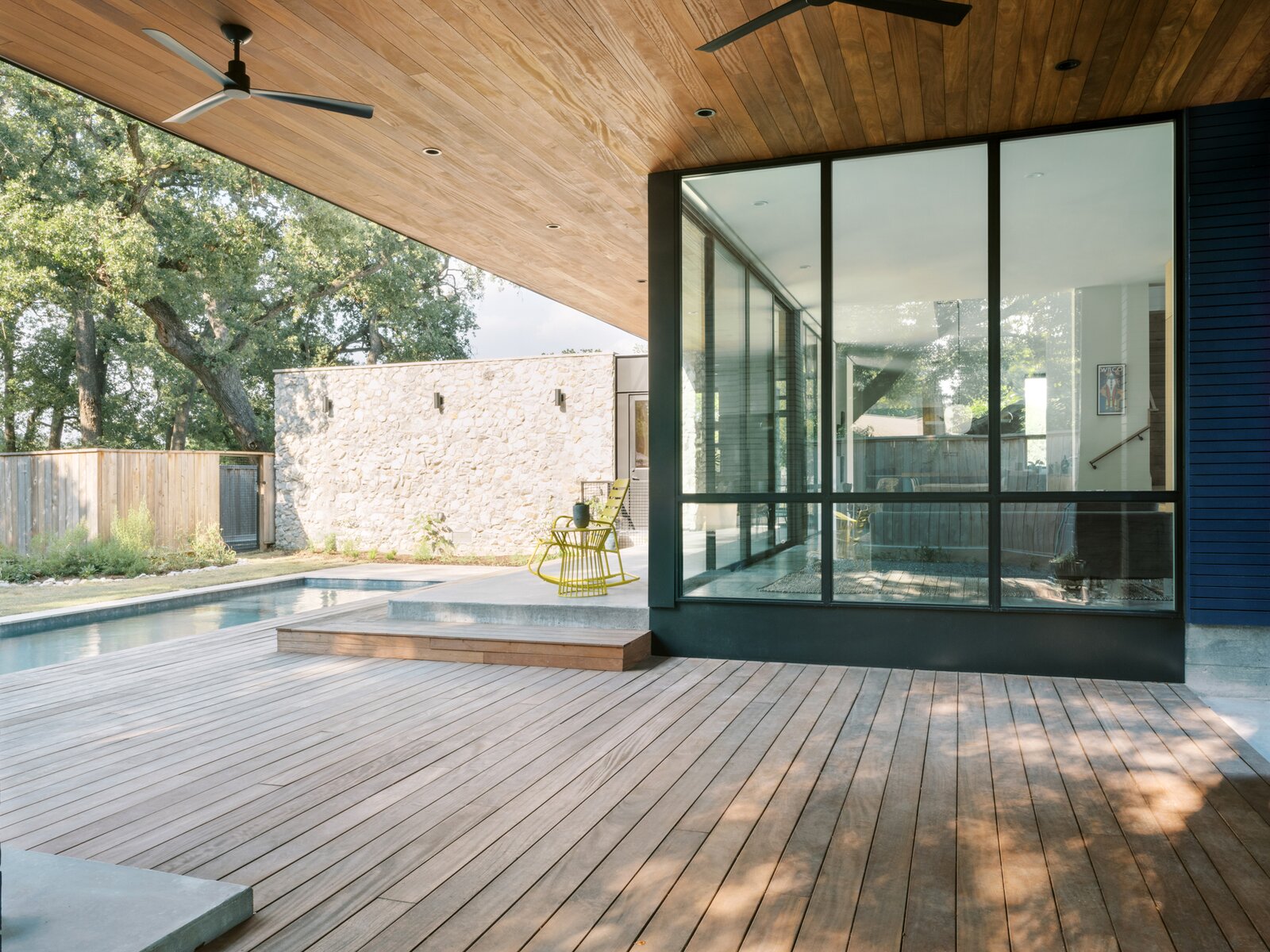 Photo 3 of 15 in Tile, Texas Stone, and Concrete Rule in This Soaring