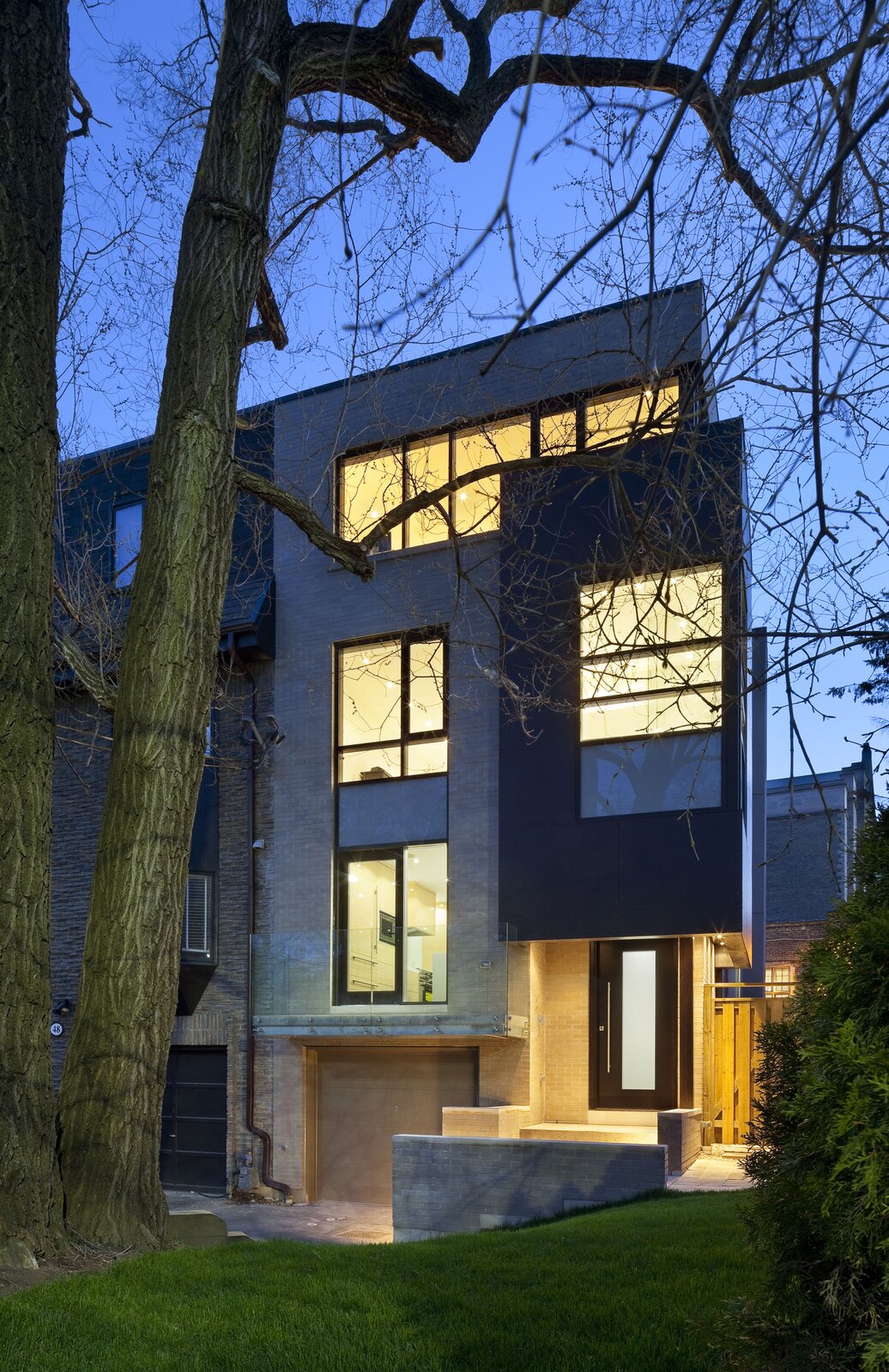 The Corner House Modern Home by Titka Safarzadeh on Dwell