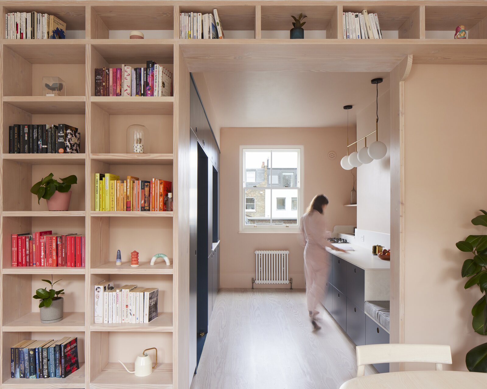 Photo 2 of 18 in A Mix of Storage Solutions Steals the Show at This Renovated London Flat Dwell