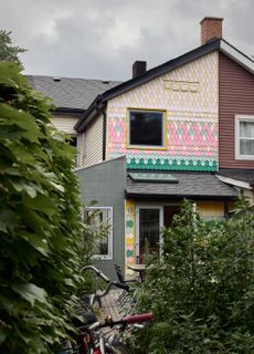 The Smarties-Colored Shingles on This Toronto Home Look Sweet Enough to Eat