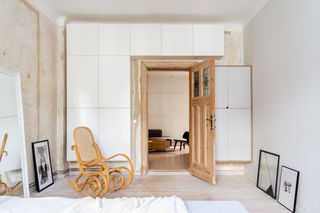 Crisp Cabinetry and Lots of Lighting Revitalize a Stripped Berlin Altbau Flat