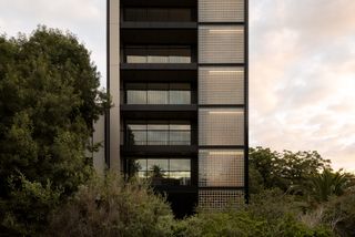 Retro Glass Bricks Stack to the Sky at This Australian Apartment Building