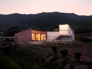 A South Korean Couple Build a Place to Retire on Land They Farmed for More Than a Decade