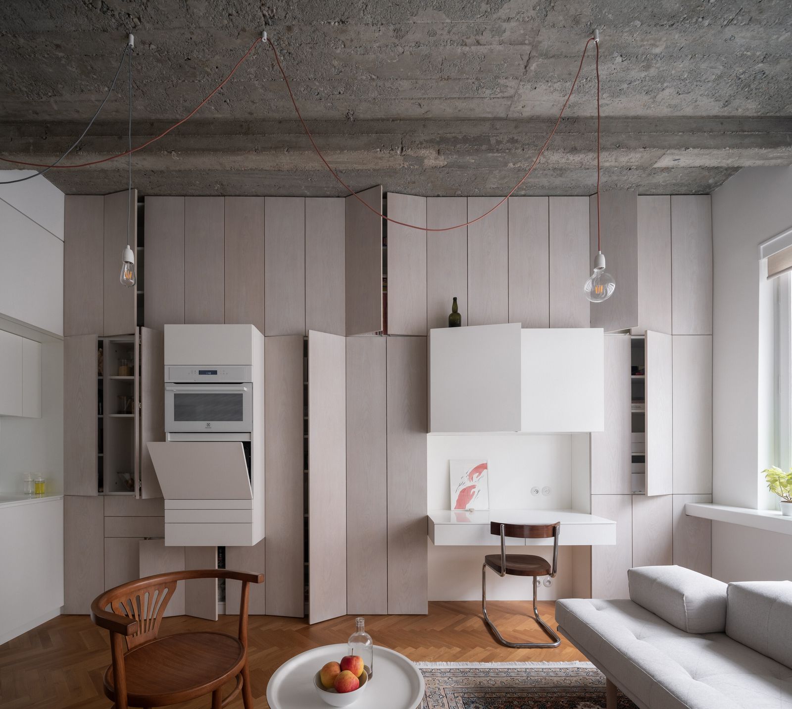 For All Its Fresh Storage, a Small Prague Apartment Keeps Its Historic Feel