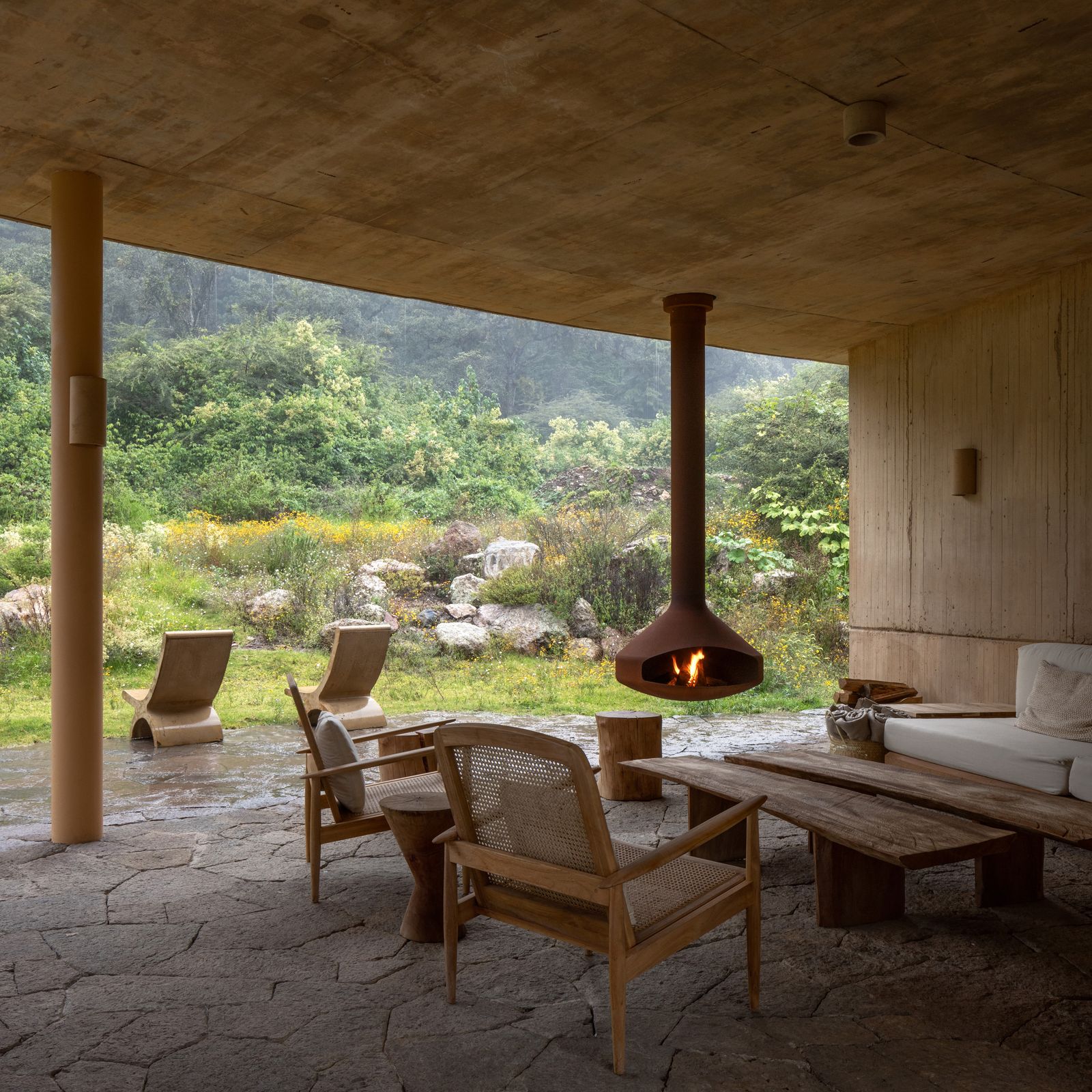 Photo 18 of 21 in If the Views From Inside This Off-Grid Home in Mexico ...