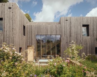 The Parquet Floors of This U.K. Country Home Are Made of Ash Felled On-Site