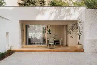 A Light-Filled, One-Bedroom Apartment in Prague Rises From What Was Once a Bakery