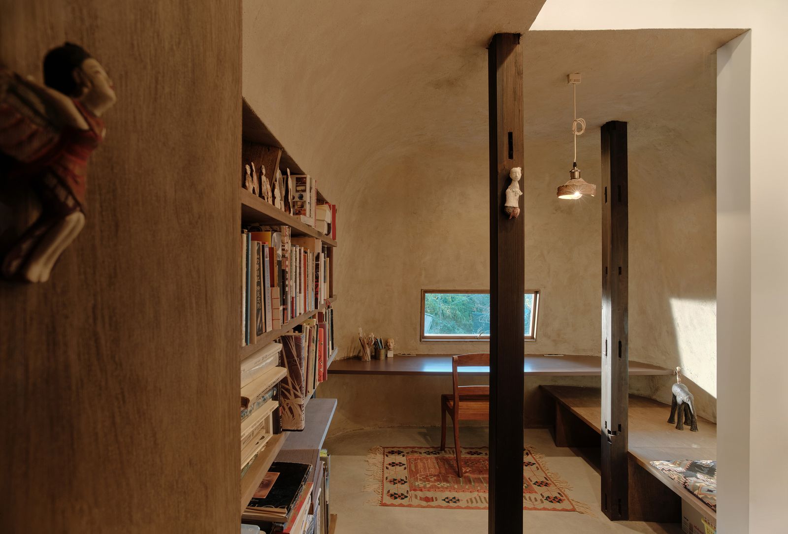 Photo 11 of 12 in The Clay Domes Anchoring This Japanese Home Are ...