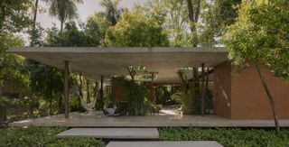 The Forest Is the Living Room at This Concrete Paraguay Retreat