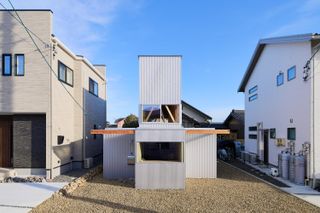 An Awkward Lot Between Spec Homes Is No Problem for This 764-Square-Foot Residence in Japan