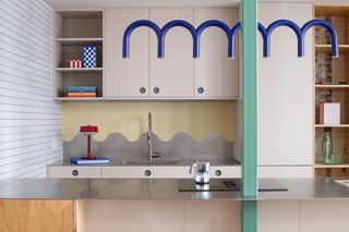 Structural Elements Steal the Show at This Loftified 388-Square-Foot Barcelona Apartment