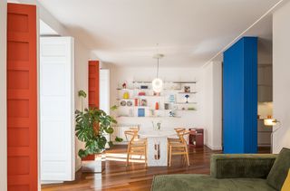 A Bright Yellow Foyer Is Just the Start of a Color-Coded Transformation for This Madrid Flat