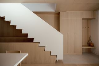 A Floating Stair "Sawtooths" Through the Heart of This Toronto Townhome