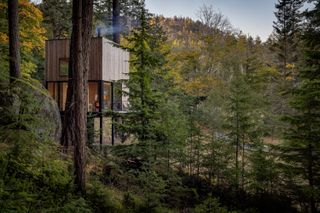 Corbusier and Thoreau Inspired This 400-Square-Foot Washington Retreat