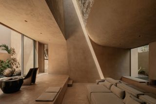 Dramatic Curves Define This Sculptural Tulum Home Seeking $1.6M