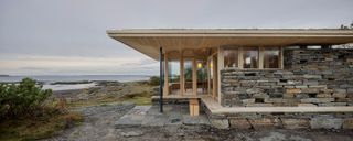 Entire Trees—Roots and All—Were Used to Build This Coastal Norwegian Home