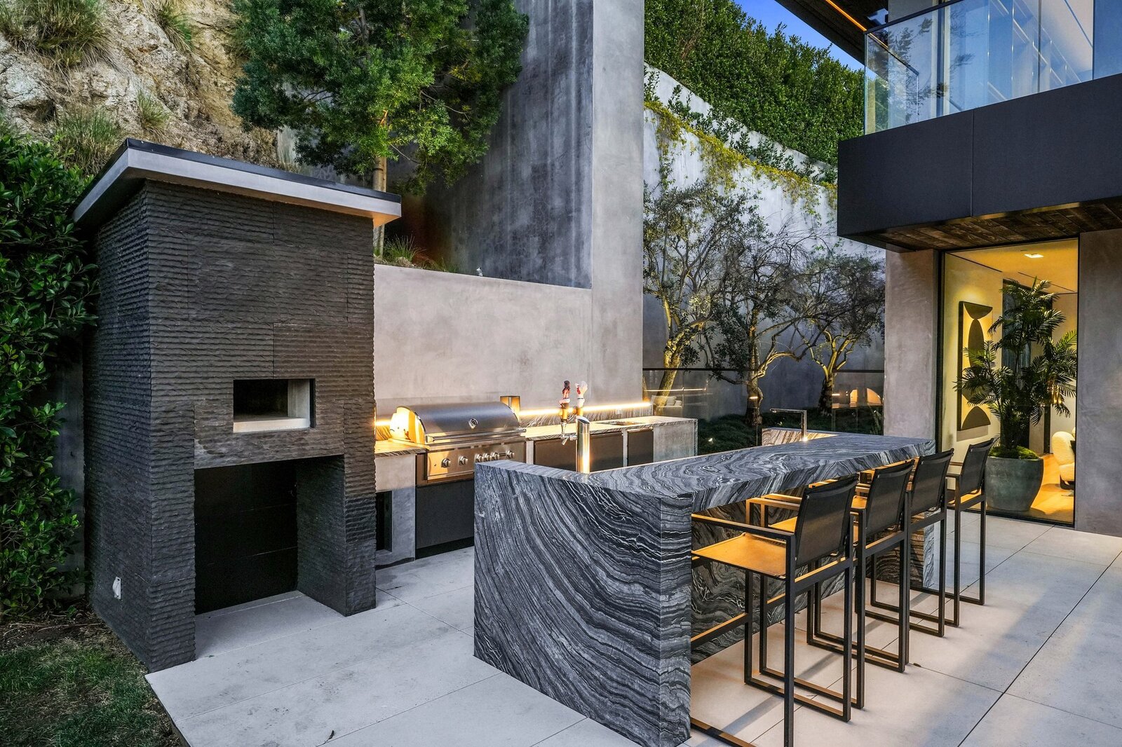 Photo 8 of 10 in CrystalPowered Hollywood Hills Compound on Billionaires Row Now Lists for 18