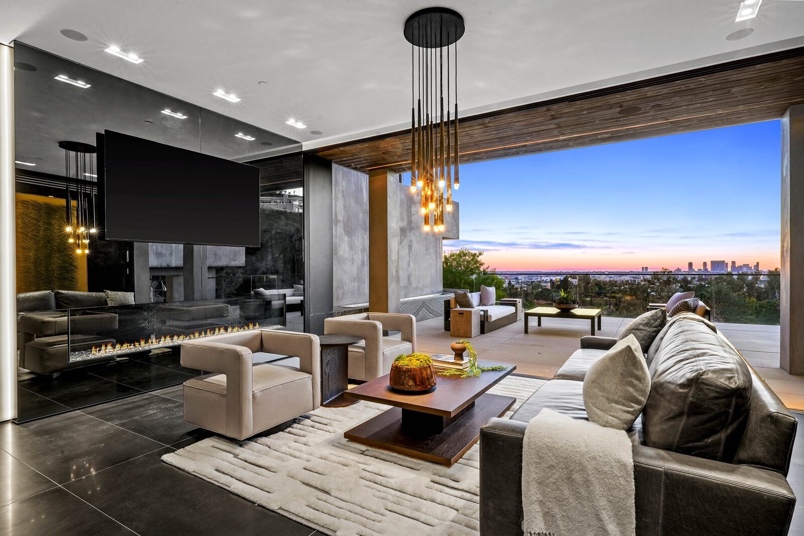 Photo 1 of 10 in CrystalPowered Hollywood Hills Compound on Billionaires Row Now Lists for 18