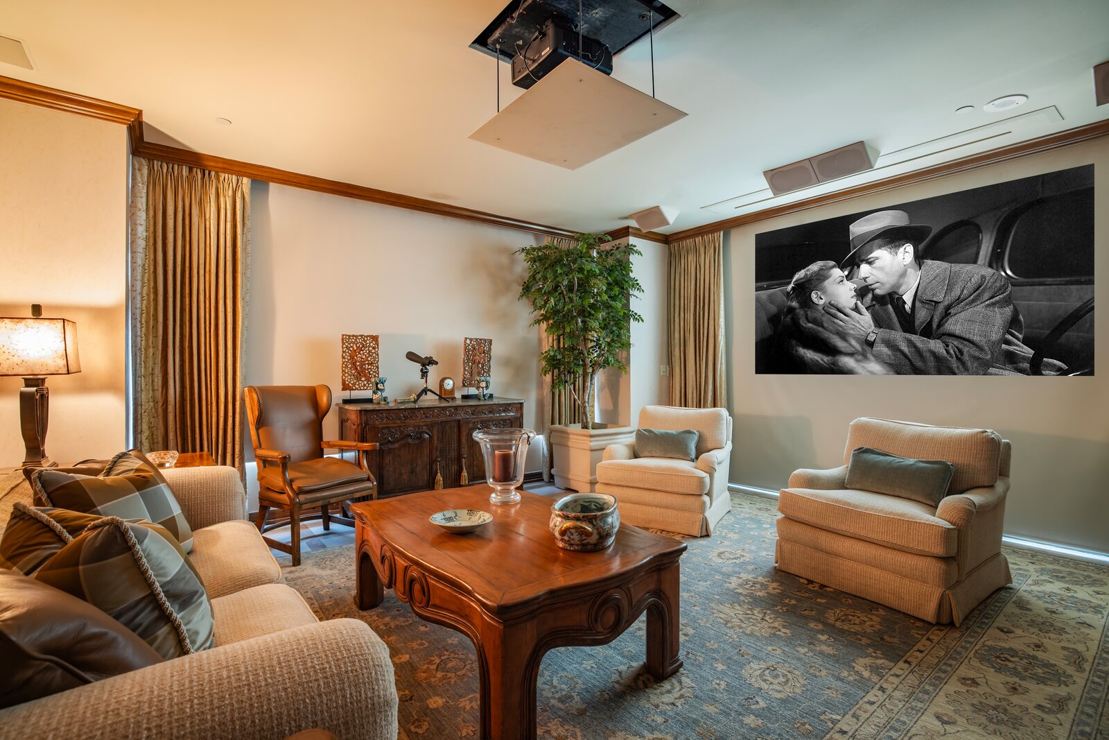 Photo 1 of 8 in The Penthouse in the Sky Lists for $5.4M by CompassCa ... - Penthouse Rentals With High Ceilings And Private Cinemas
