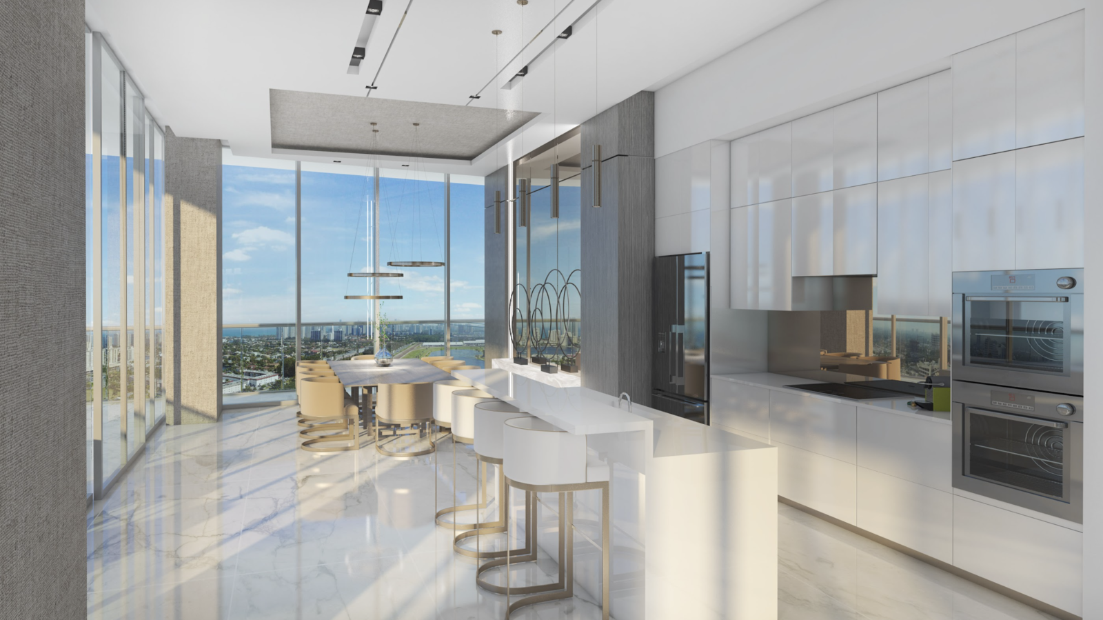 Oasis Hallandale Unveils Two-Story Penthouse (7 Photos) - Dwell