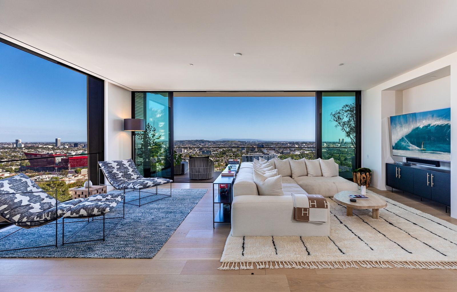 View of Photo 2 of 8 in Sky High & Ultra Luxe: Edition West Hollywood Penthouse ...