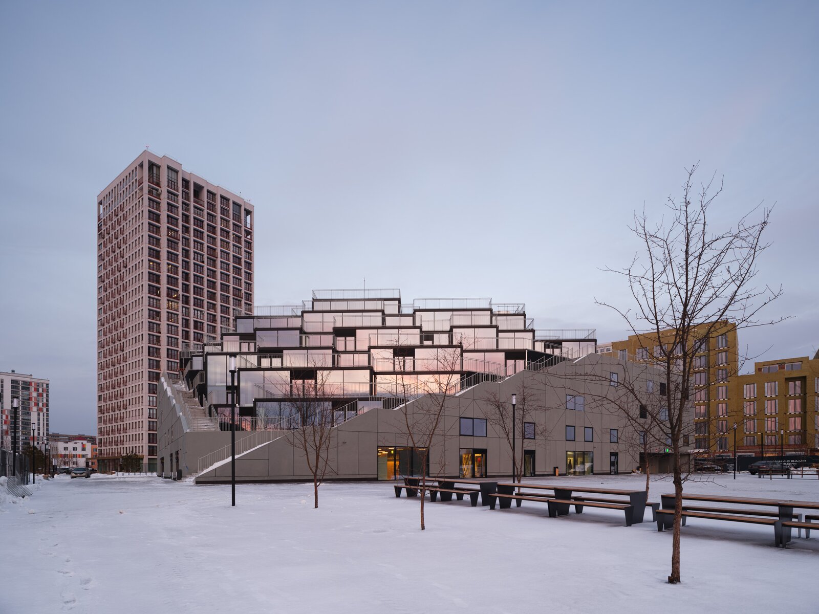The Rocks Parking Map Photo 1 of 24 in The Rock. Parking and co-working by Brusnika Design ...