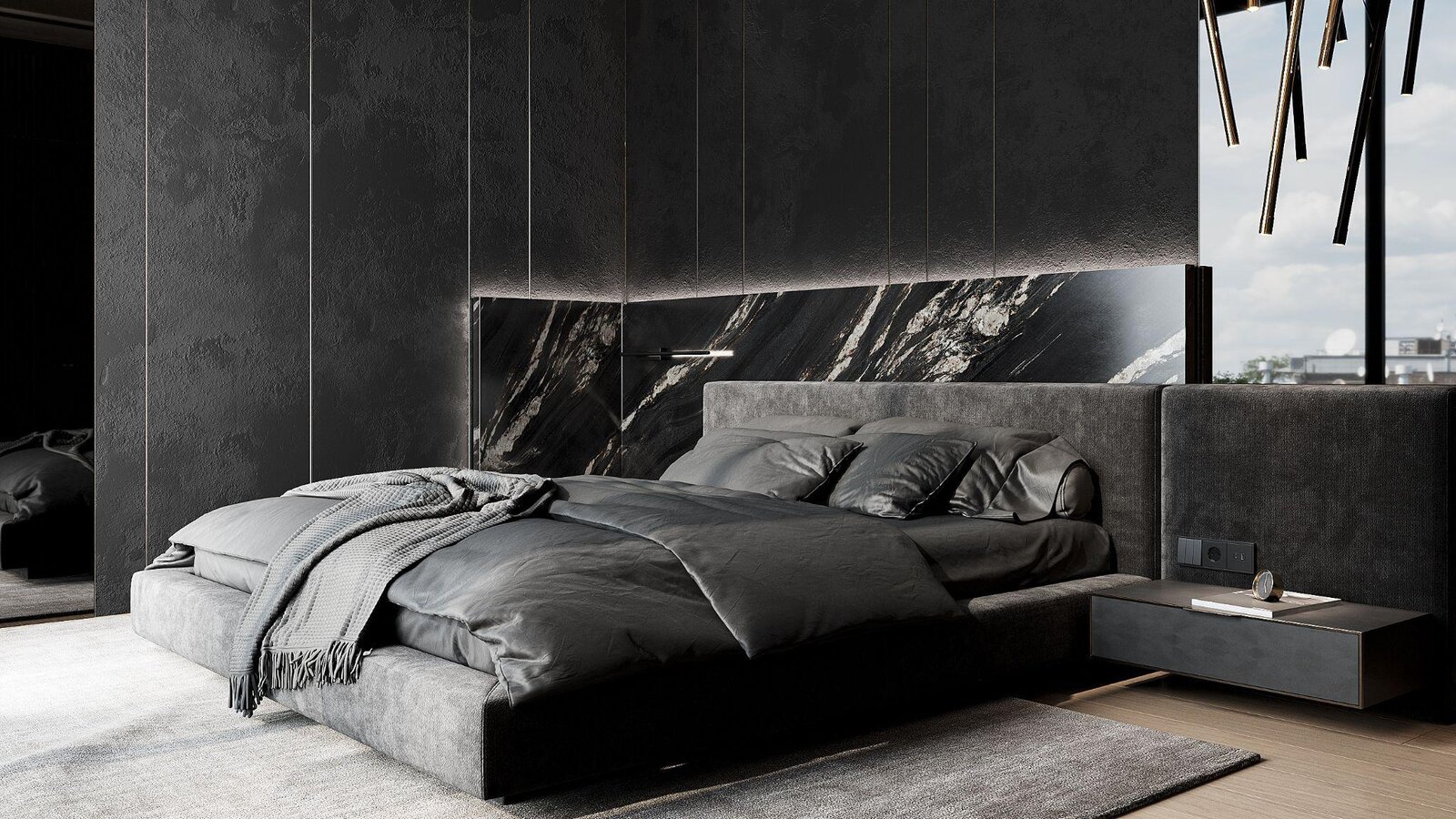 Picture of Photo 16 of 34 in BLACK LUXURY - penthouse by SENCE ARCHITECTS - Dwell