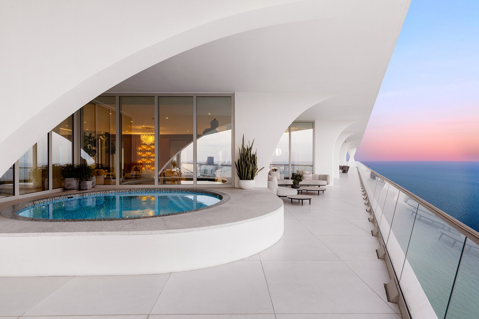 View of Photo 9 of 9 in $39M Penthouse with Two-Story Master Suite, Private ...