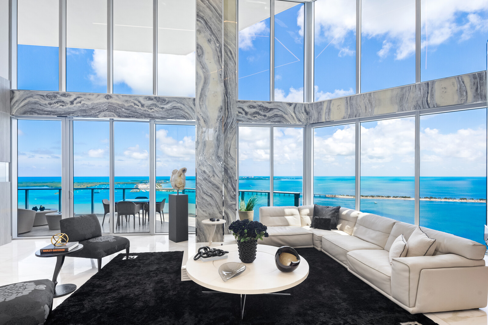 Snapshot of Glass Encased Penthouse Condominium