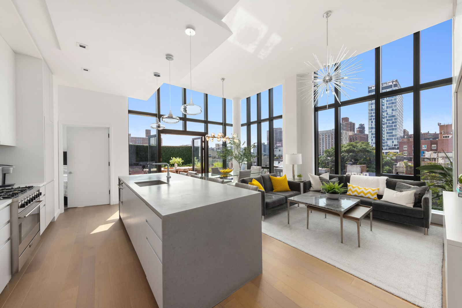 Photo 1 of 6 in Lower East Side Penthouse with Glass Walls, Double ...