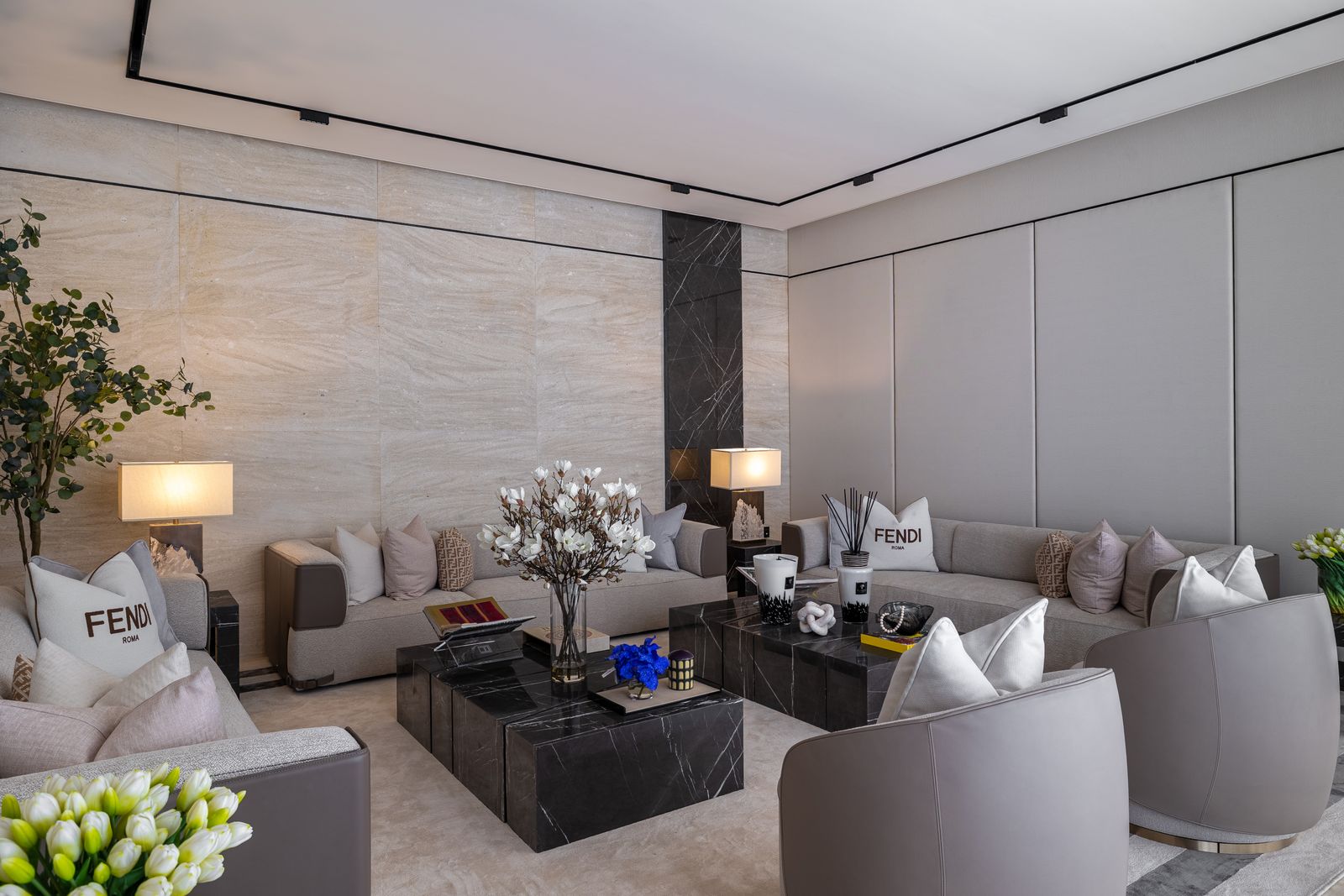 Photo 3 of 15 in Arjan Casa Interior by Alwathaaeq Consulting Engineers ...