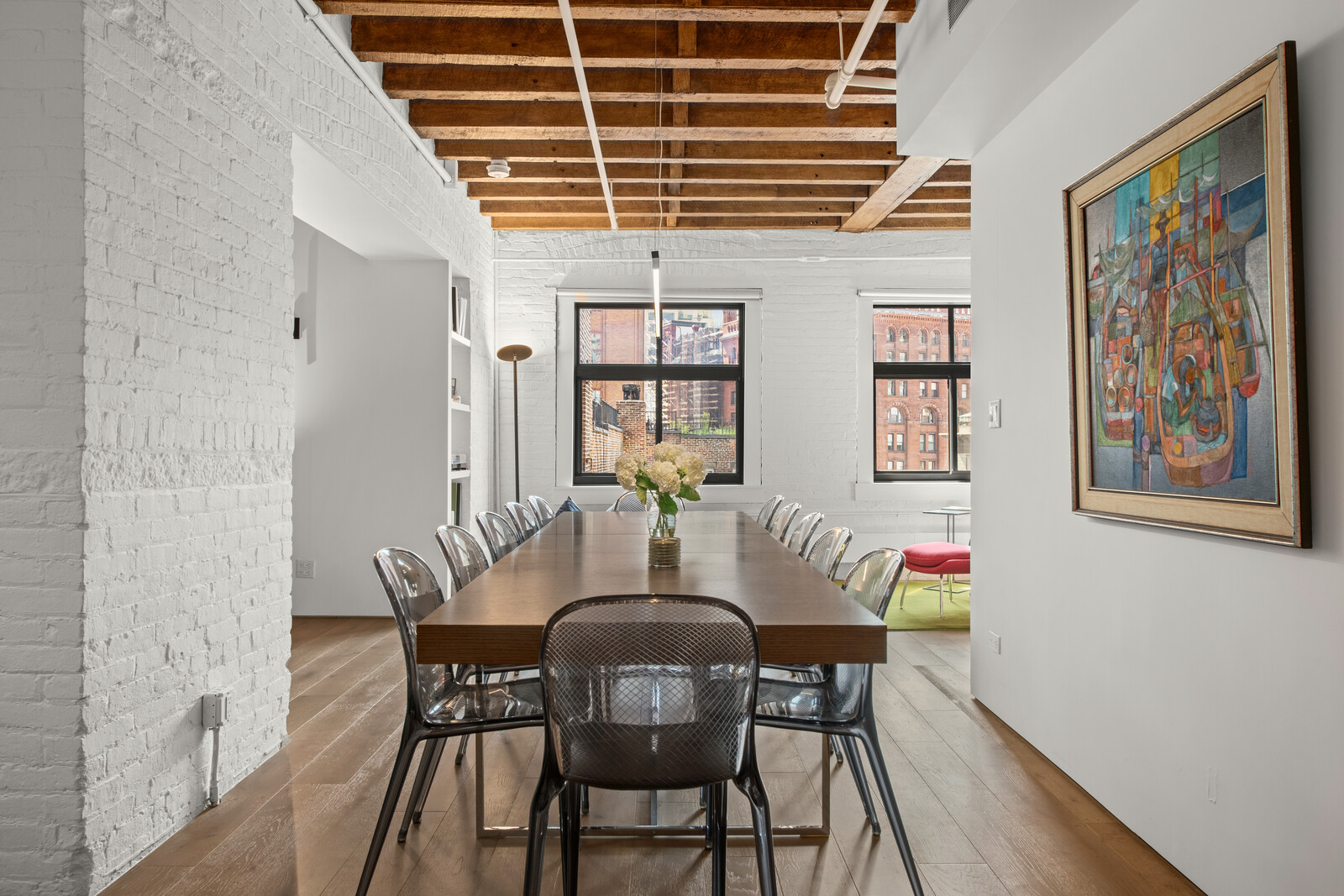 Photo 9 of 22 in Historic Tribeca unit unveils a new design exposing ...