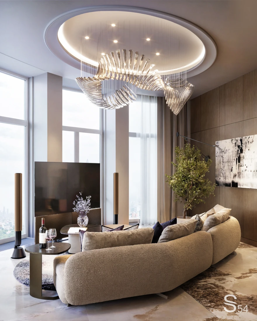 Photo 4 of 11 in The interior of a typical apartment in the premium ...