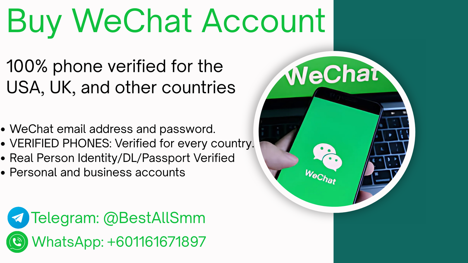 Photo 1 of 1 in Top 3 Website to Buy WeChat Account In 2025 by jhone34 ...